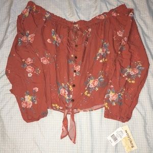 Rewind—Off the shoulder blouse